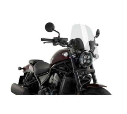 PANTALLA PUIG NAKED NG TOURING HONDA CMX1100 REBEL 21-24 TRANSPARENTE