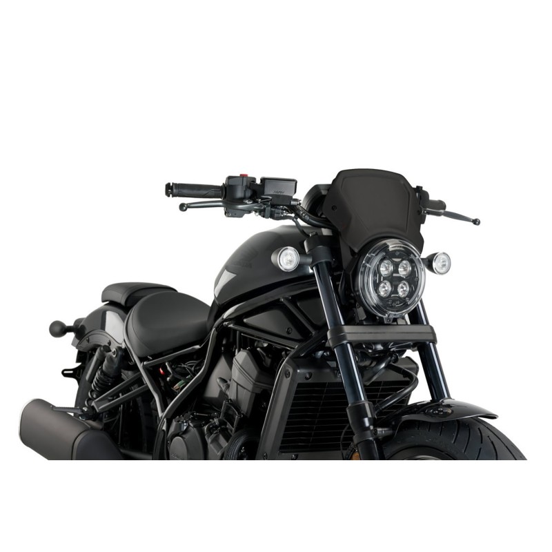 PUIG ALUMINIUM-FRONTVERKLEIDUNG HONDA CMX1100 DCT REBEL 21-23 SCHWARZ