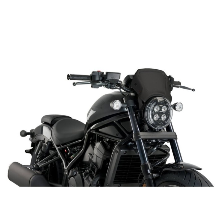 PUIG ALUMINIUM-FRONTVERKLEIDUNG FUR HONDA CMX1100 DCT REBEL 21-23 SCHWARZ