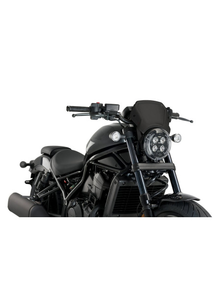 Carenado delantero de aluminio puig honda cmx1100 rebel 21 25 negro