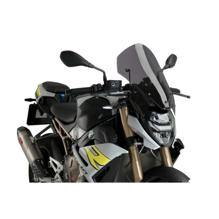 PUIG NAKED SCREEN NG TOURING FOR BMW S1000 R 21-24 DARK SMOKE