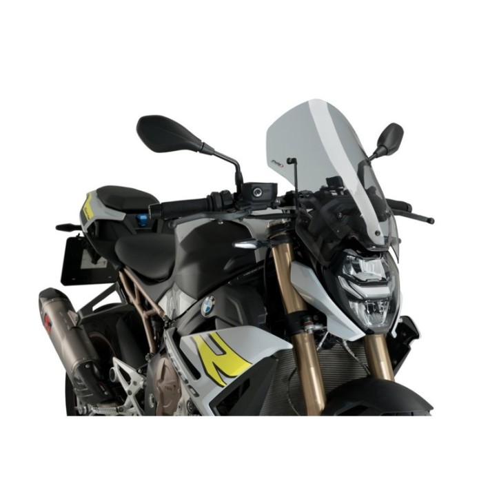 PUIG NAKED SCREEN NG TOURING FOR BMW S1000 R 21-24 CLEAR SMOKE