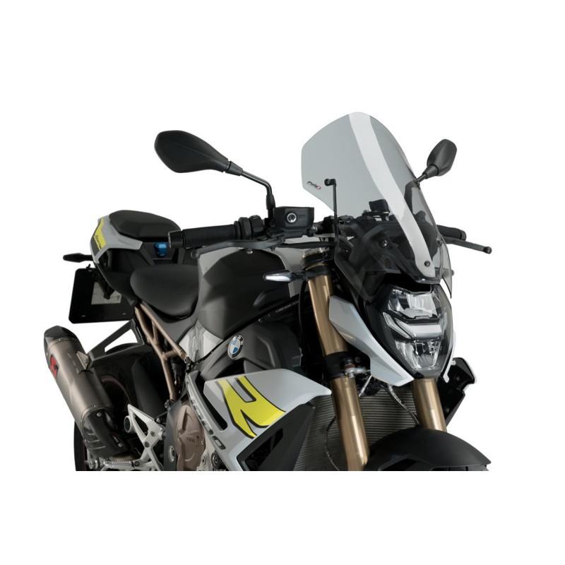 PUIG NAKED SCREEN NG TOURING-OEM SUPP. BMW S1000 R 21-24 LIGHT SMOKE