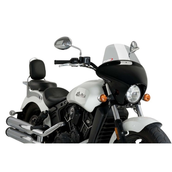 PUIG BATWING ECRAN SML TOURING POUR INDIAN SCOUT 15-24 FUME CLAIR