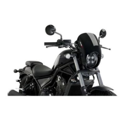 CUBRE SEMICARENADO PUIG ANARQUIA HONDA CMX500 REBEL 20-24 NEGRO