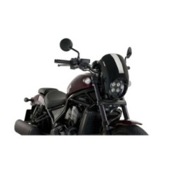 PUIG SEMI-FAIRED SCREEN ANARCHY HONDA CMX1100 REBEL 21-24 BLACK