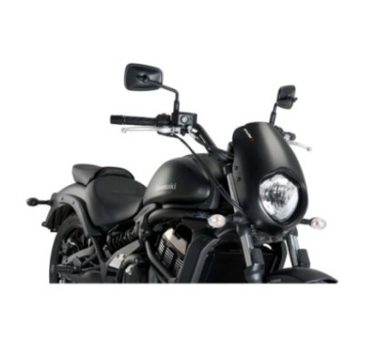 PUIG CUPOLINO SEMICARENATO ANARCHY KAWASAKI VULCAN S 15-24 NERO OPACO