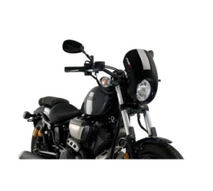 PUIG ECRAN SEMI-CARENE ANARCHY YAMAHA XV950 R 14-20 NOIR