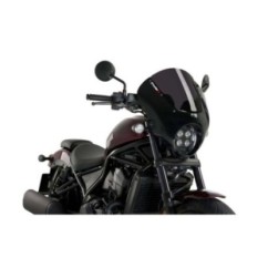 PUIG ECRAN SEMI-CARENE DARK NIGHT HONDA CMX1100 REBEL 21-24 FUMEE FONCEE-21104F