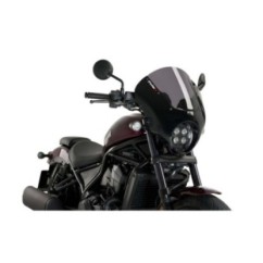 PUIG ECRAN SEMI-CARENE DARK NIGHT HONDA CMX1100 REBEL 21-24 FUMEE CLAIRE-21104H