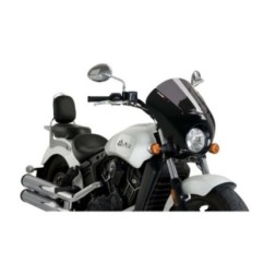 PUIG SEMI-FAIRED WINDSCHILD DARK NIGHT INDIAN SCOUT 15-24 DARK SMOKE