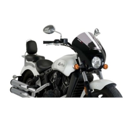 PUIG CUPOLINO SEMICARENATO DARK NIGHT INDIAN SCOUT SIXTY 16-23 FUME SCURO