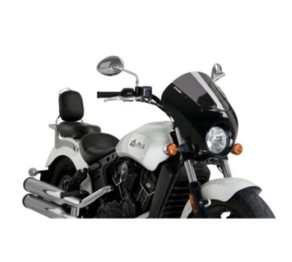 PANTALLA SEMICARENADO PUIG DARK NIGHT INDIAN SCOUT 15-24 HUMO CLARO