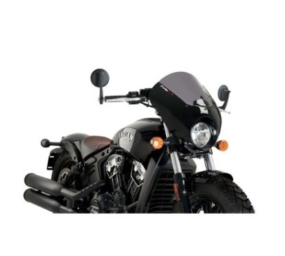 PANTALLA SEMICARENADA PUIG DARK NIGHT INDIAN SCOUT BOBBER 18-24 DARK SMOKE-21107F