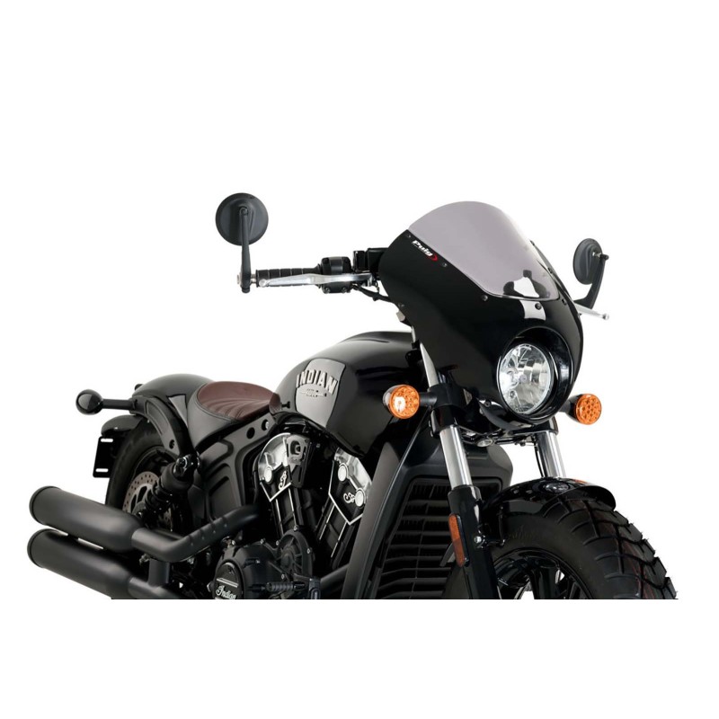 PANTALLA SEMICARENADO PUIG DARK NIGHT INDIAN SCOUT BOBBER 18-24 HUMO CLARO-21107H