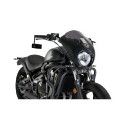 PUIG PARE-BRISE SEMI-CARENE DARK NIGHT KAWASAKI VULCAN S 15-24 FUME FONCE