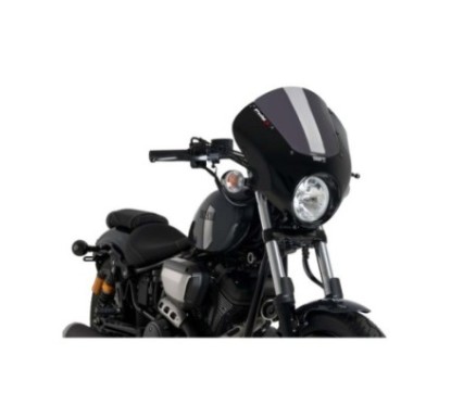 PUIG ECRAN SEMI-CARENE DARK NIGHT YAMAHA XV950 R 14-20 FUME FONCE