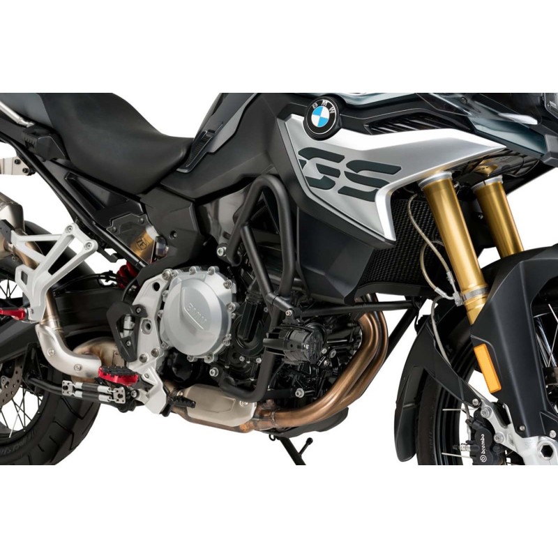 BARRAS DE PROTECCION MOTOR PUIG BMW F750 GS 18-24 NEGRO