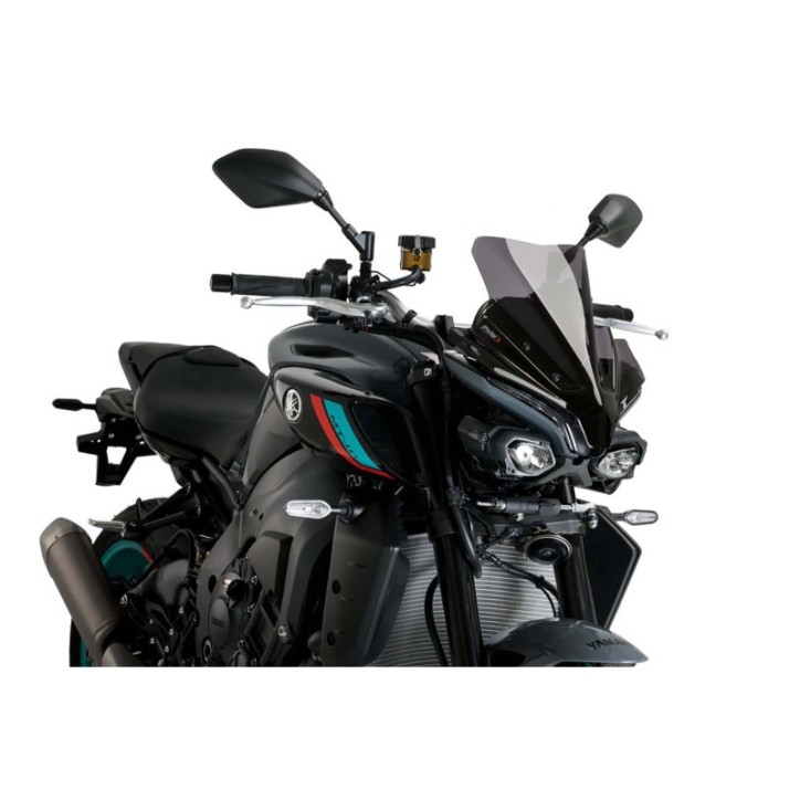 PUIG NAKED SCREEN NG SPORT FOR YAMAHA MT-10 22-24 DARK SMOKE