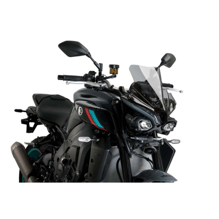 PUIG NAKED SCREEN NG SPORT FOR YAMAHA MT-10 SP 22-24 CLEAR SMOKE