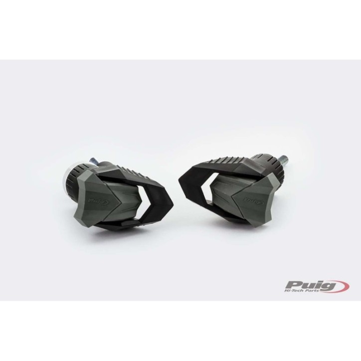 CADRE PROTECTIONS PUIG MOD. R19 POUR KAWASAKI Z400 23-24 NOIR