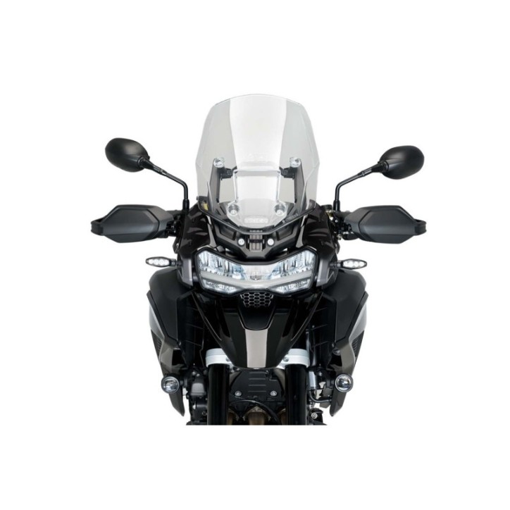 PUIG INCREASED FRONT DEFLECTORS FOR TRIUMPH TIGER 1200 RALLY EXPLORER 22-24 DARK SMOKE