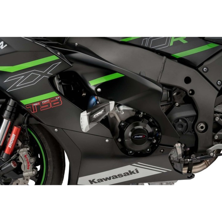 CADRE PROTECTIONS PUIG MOD. PRO 2.0 POUR KAWASAKI ZX-10R NINJA KRT 16-20 NOIR