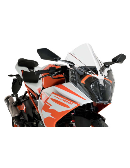 Pare-brise Puig Z Racing pour KTM RC125 22/24 transparent