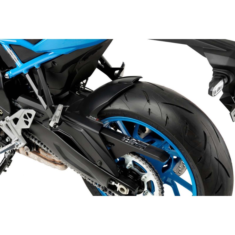 GUARDABARROS TRASERO PUIG SUZUKI GSX-8S 23-24 NEGRO MATE