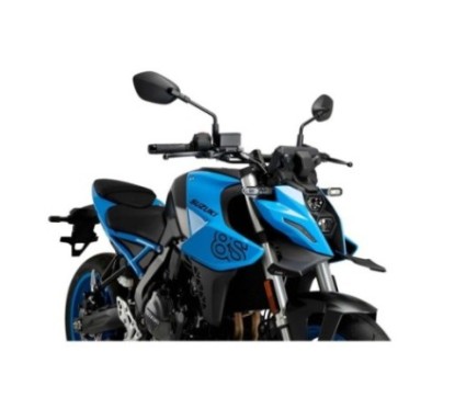 ALERON DELANTERO PUIG DOWNFORCE NAKED SUZUKI GSX-8S 23-24 NEGRO MATE