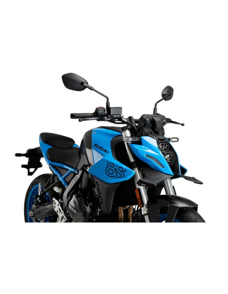 Becquet avant Puig Downforce Naked pour Suzuki GSX 8S 2023/25, noir mat