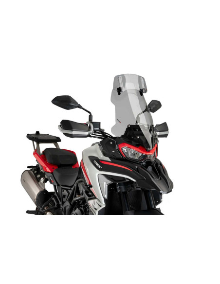 Parabrisas Puig Touring para Benelli TRK 702 23 24 ahumado claro