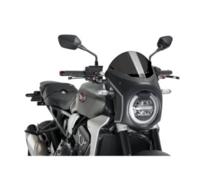 CUBREPUIG SEMICARENADO HONDA CB1000R NEO SPORTS CAFE 18-20 HUMO OSCURO-NEGRO