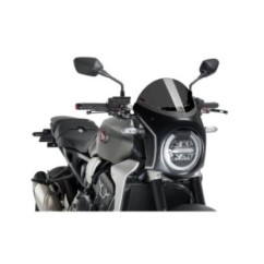 PUIG ECRAN SEMI-CARENE HONDA CB1000R NEO SPORTS CAFE 18-20 FUMEE FONCEE-CARBONE