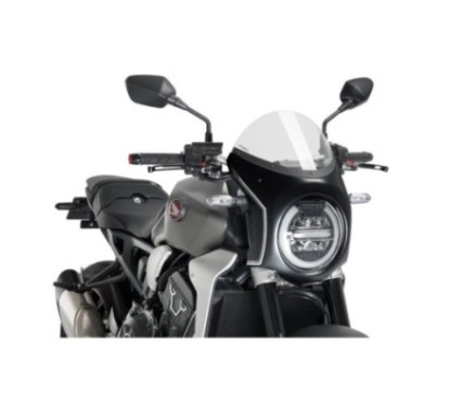 CUBREPUIG SEMICARENADO HONDA CB1000R NEO SPORTS CAFE 18-20 TRANSPARENTE-CARBONO