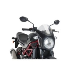 CUBREPUIG SEMICARNEADO SUZUKI SV650 16-24 HUMO CLARO-NEGRO