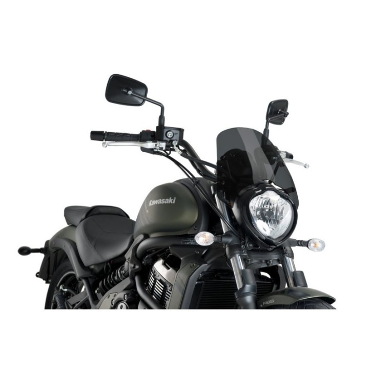 PUIG NAKED WINDSCHILD NG SPORT FUR KAWASAKI VULCAN S 15-24 DARK SMOKE