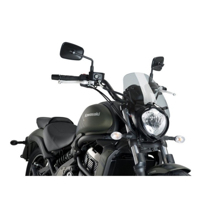 PUIG Bulle Nue NG SPORT POUR KAWASAKI VULCAN S 15-24 FUMEE CLAIRE