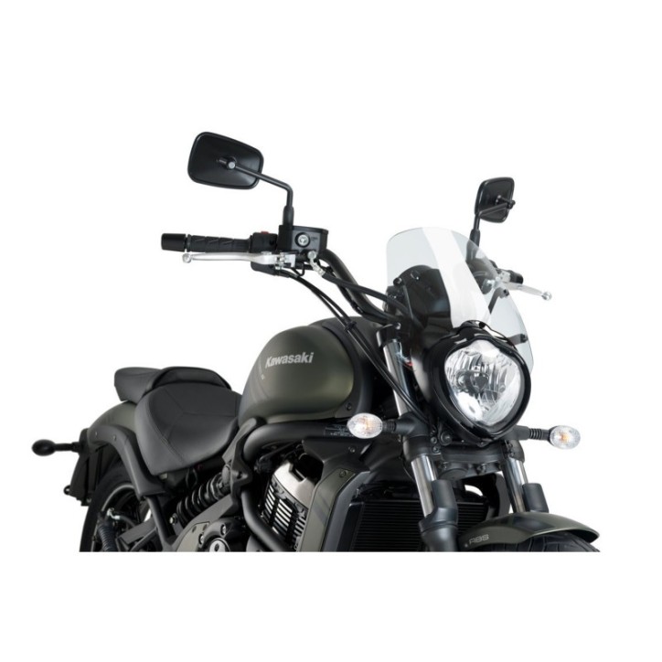 PUIG Bulle Nue NG Sport POUR KAWASAKI VULCAN S 15-24 TRANSPARENT