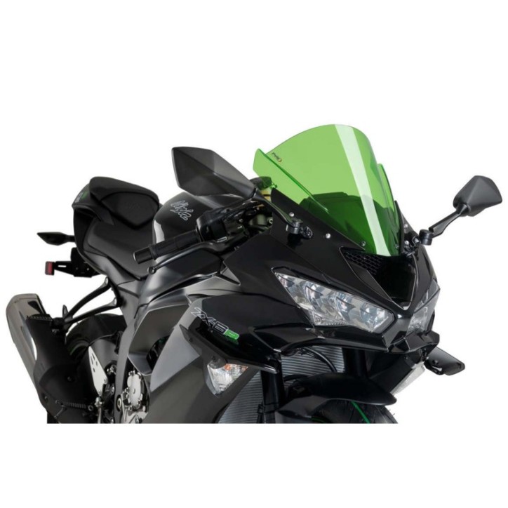 PUIG SPOILER DOWNFORCE SPORT POUR KAWASAKI ZX-6R NINJA 18-23 NOIR