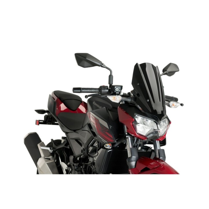 PUIG ECRAN NAKED N.G. SPORT POUR KAWASAKI Z400 19-24 NOIR