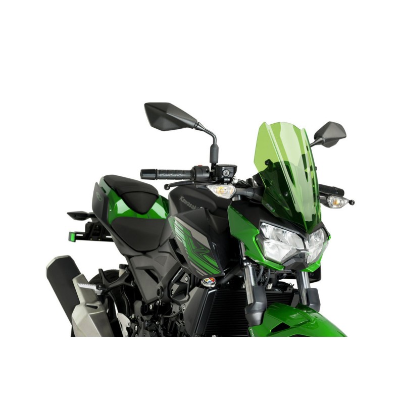 PANTALLA PUIG NAKED NG SPORT KAWASAKI Z400 19-24 VERDE