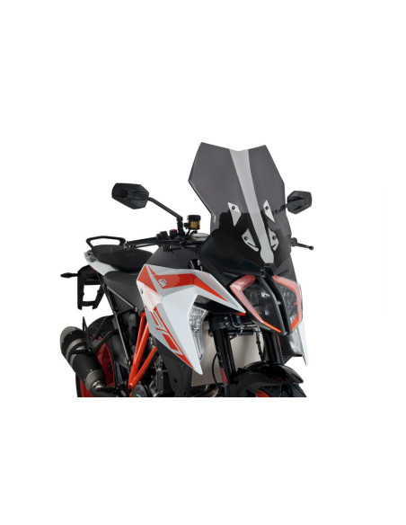 puig touring windshield for ktm 1290 superduke gt 19 24 dark smoke