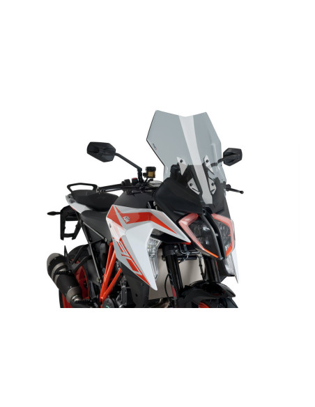 puig touring windshield for ktm 1290 superduke gt 19 24 light smoke