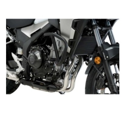 BARRAS DE PROTECCION DEL MOTOR PUIG HONDA CB500X 22-24 NEGRO