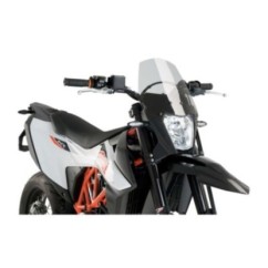 PANTALLA PUIG NAKED NG SPORT KTM 690 ENDURO R 19-24 HUMO CLARO