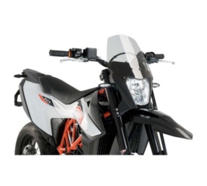 PANTALLA PUIG NAKED NG SPORT KTM 690 ENDURO R 19-24 HUMO CLARO