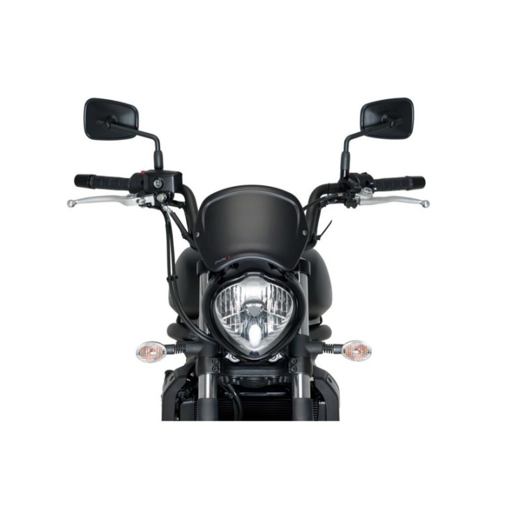 CARENAGE AVANT PUIG POUR KAWASAKI VULCAN S SPECIAL EDITION 17-20 NOIR MAT