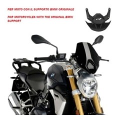 PUIG CUPOLINO NAKED N.G. SPORT-OEM SUPP. BMW R1250 R 18-24 NERO