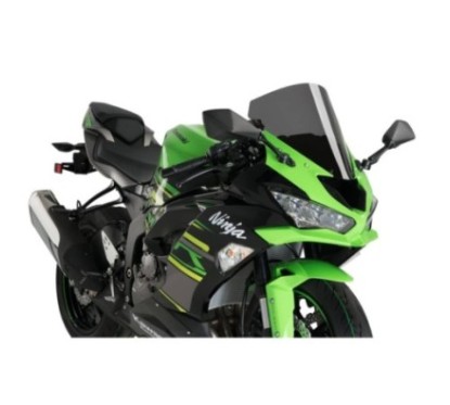 PANTALLA PUIG R-RACER KAWASAKI ZX-6R 636 NINJA 13-17 HUMO OSCURO